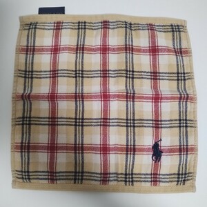 【匿名配送、ワンコイン】POLO Ralph Lauren ハンカチ