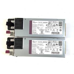 S6120563 HP HSTNS-PL41-1 800W 電源ユニット 2点【通電OK】