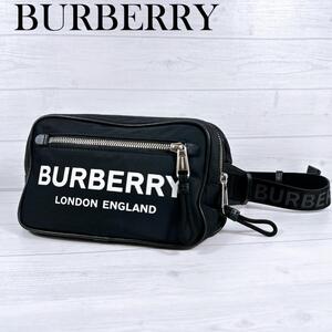 BURBERRY バーバリー ウエストポーチ ボディバッグ ベルトロゴ 8021089 カメラバッグ パディバッグ ショルダーバッグ クロスボディ