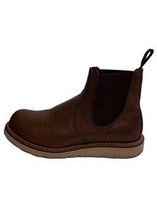 RED WING◆CLASSIC CHELSEA/ブーツ/UK6/BRW/レザー/3190