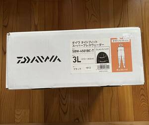 送料無料　未使用処分　ダイワ　タイトフィットスーパーブレスウェーダー　SBW-4501BC-T 3Lサイズ　27～28cm フェルトスパイク