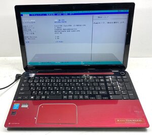 NT: 東芝 T554/45LR3D　 Corei3 -4005U 1.7GHz /メモリ：8GB/HDD:1000GB/マルチ/無線/ノートパソコン