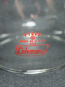 Coleman コールマン PYREX パイレックス　ビンテージ　グローブ レッドレター 赤文字 200 200A 200B 201 202 242に使えます 5