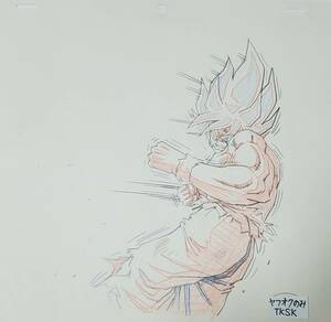 貴重　ドラゴンボールZ　初期のスーパーサイヤ人　孫悟空　原画　その９　検)　セル画　鳥山明　