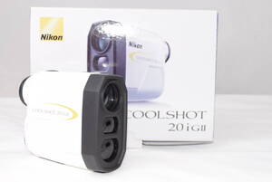 綺麗な展示品☆Nikon COOLSHOT 20i G II☆ゴルフ用レーザー距離計☆130g小軽量ボディー☆高低差対応☆ケース付☆安心のメーカー1年保証付②