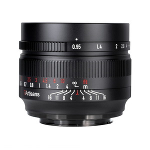 七工匠 7Artisans 50mm F0.95 単焦点レンズ (ソニーEマウント (APS-C)) (ブラック)