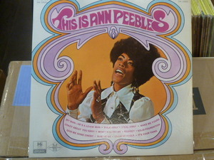 US ORIGINAL ★ ANN PEEBLES 「THIS IS ANN PEEBLES」★HI RECORDS