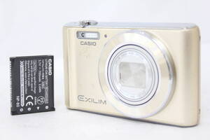 【返品保証】 カシオ Casio Exilim EX-ZS190 ゴールド 12x バッテリー付き コンパクトデジタルカメラ M696