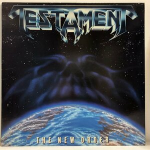 【US盤 LP】TESTAMENT / THE NEW ORDER ニュー・オーダー / テスタメント 2ndAL スラッシュメタル 内袋 歌詞付 MEGA FORCE 81849-1 ▲