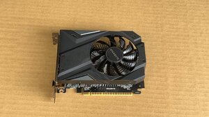 簡易チェック GIGABYTE GV-N1650IXOC-4GD GTX1650 4GB DDR5 グラフィックボード 管理番号Z1054