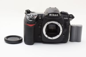 【光学極上品】Nikon ニコン D200 ボディ ショット数1,678枚と少ない デジタル一眼カメラ #2208