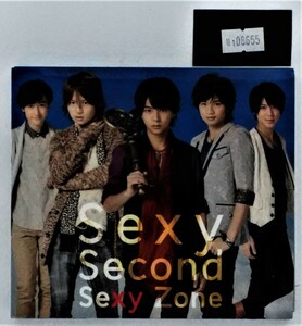 万1 08655 Sexy Second / Sexy Zone [CD+DVD] アルバム , デジパック仕様 , PCCA-05022 ※歌詞カード裏側折れ