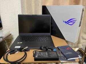 ASUS ゲーミングノートPC ROG Zephyrus G15 GA503RM メモリ増設→24GB 展示美品