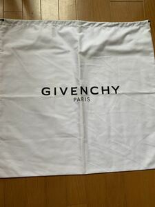 正規 Givenchy ジバンシィby Riccardo Tisci リカルド ティッシ 付属品 バッグ 保存袋 白 サイズ 縦 61cm 横 59cm