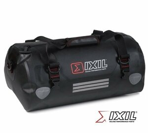 バイク用品 IXIL製 防水 ツーリングバック シートバック 肩掛けバッグ 30L ブラック/プール 海水浴 キャンプ【送料800円】