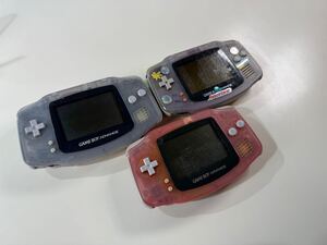 ★3台 ゲームボーイアドバンス本体（AGB-001） ゲームボーイアドバンス GBA まとめ 管理L460