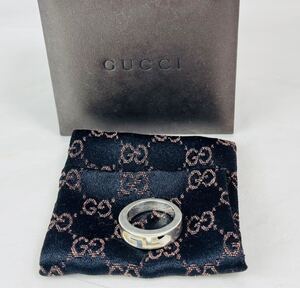 ♪ GUCCI グッチ GG シルバー 925リング 12号 オールドグッチ ヴィンテージ 箱 保存袋付/282284/1218-53