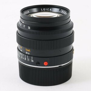 1円～ Leica ライカ レンズ SUMMILUX-M 1.4/50 E43　【動作未確認品】