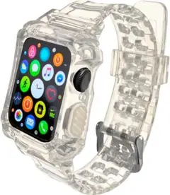 アップルウォッチ バンド apple watch クリア 42mm 44mm