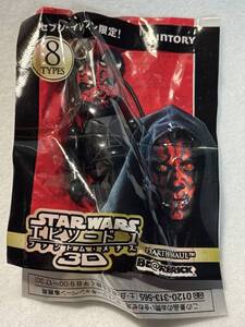 セブン・イレブン限定! SUNTORY STAR WARSエピソード1ファントム・メナス 3D BE@RBRICK DARTHMAUL サントリー ベアブリック ダースモール