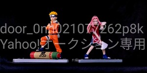 NARUTO FIGURE 岸本斉史 忍形集 ナルト＆サクラ フィギュアセット