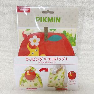 新品 PIKMIN ラッピング エコバッグ L ピクミン nintendo ニンテンドー 黄ピクミン 赤ピクミン 青ピクミン