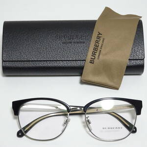 ◆BURBERRY/バーバリー◆黒縁 ブロー 眼鏡 メガネフレーム Made In Italy
