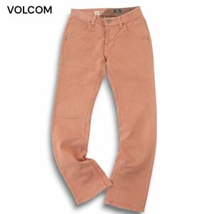 VOLCOM ボルコム 【Nova】 modern straight fit ロゴ刺繍 ストレッチ デニム パンツ ジーンズ Sz.28　メンズ スケボー　A4B04625_9#R