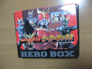 【ヒーローボックス】仮面ライダークウガ/カードや紙のマスクベルト/当時市販品アマダ