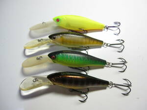 MEGABASS　メガバス　DEEP-X201　ディープX200　ディープX200T　超美品4点セット！！1円スタート！！レア