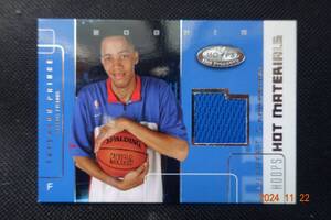 Tayshaun Prince 2002-03 Hoops Hot Prospect Hot Materials