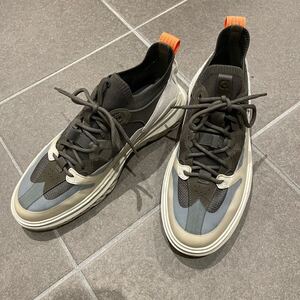 極美品◎COLE HAAN コールハーン ZEROGRAND 5.ゼログランド スニーカー US8.5 26.0cm 完売カラー ハイカット ランニング カジュアル