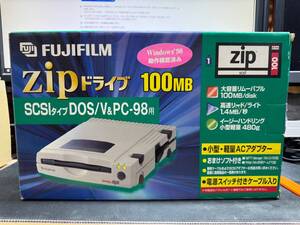 FUJIFILM ZIPドライブ　100MB SCSIタイプDOS/V&PC-98用　