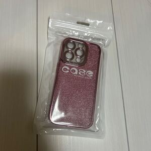 JOOBOY iPhone 15 Pro ケース クリア 透明 メッキ加工 キラキラ ソフトケース TPU かわいい 衝撃吸収 人気 薄型 スマホケース ピンク