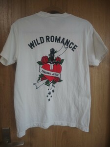 氷室京介 personal jesus Tシャツ WILD ROMANCE Backside Print Ｓサイズ