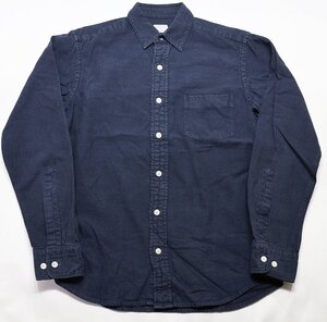 Workers K&T H MFG Co (ワーカーズ) Regular Collar Shirt / レギュラーカラーシャツ ネイビー size 14.5(S)