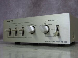 ☆ SONY ソニー SB-500 テープデッキセレクター ① ☆中古☆