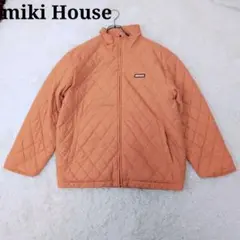 【MIKIHOUSE】 ミキハウス （M） 軽量 キルティングジャケット