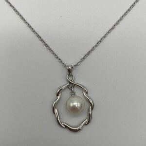 MIKIMOTO ミキモト ネックレス パール シルバー アクセサリー ファッション P2186