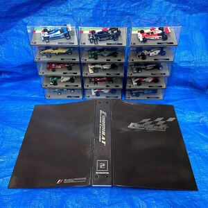 デアゴスティーニ 1/43 F1 マシンコレクション 冊子 ミニカーダイキャスト DeAGOSTINI 隔週刊 formula1 Machine collection vol.16〜30 ②