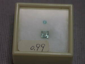 グリーンパライバ　0.99ｃｔ　ブラジル　バターリャ産　