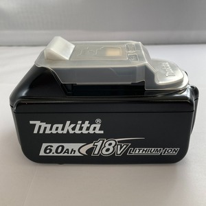 □□ MAKITA マキタ バッテリー　6.0Ah　18V BL1860B 本体のみ 未使用に近い