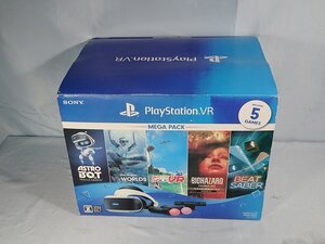 ◆ SONY PlayStation VR MEGA PACK (CUHJ-16010) ＊3本未開封！ ◆プレイステーション・PS VR◆