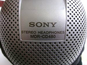 （Z-1333）SONY ヘッドホン MDR-CD480 動作未確認 現状品