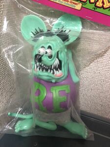 【即決価格】　RATFINK ラットフィンク　ソフビ フィギュア （ Jade Green ）★☆3