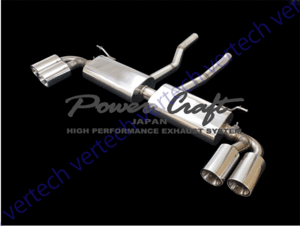 POWERCRAFT PORSCHE 958 カイエン (V6) (V8) (GTS) (TURBO) マフラー