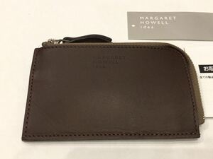 新品　マーガレットハウエル　アイデア　フラグメントケース　キーケース　ミニ財布　ミニマル　ダークブラウン　コインケース　小銭入れ