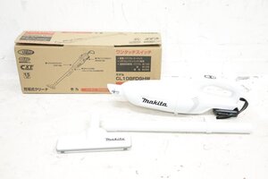 ■動作確認済■ makita マキタ 充電式クリーナ CL108FDSHW CL108FD 白 ホワイト BL1015 バッテリ