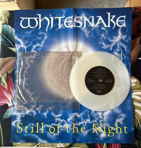 Whitesnake 限定 Poster Sleeve 7inch Still Of The Night .. 1987 UK Pressing