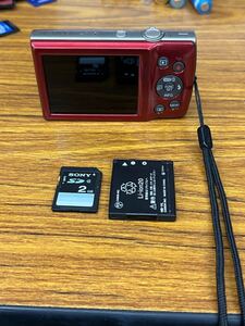 キャノンCANON IXY200 デジタルカメラバッテリー＋SDカード付き動作品